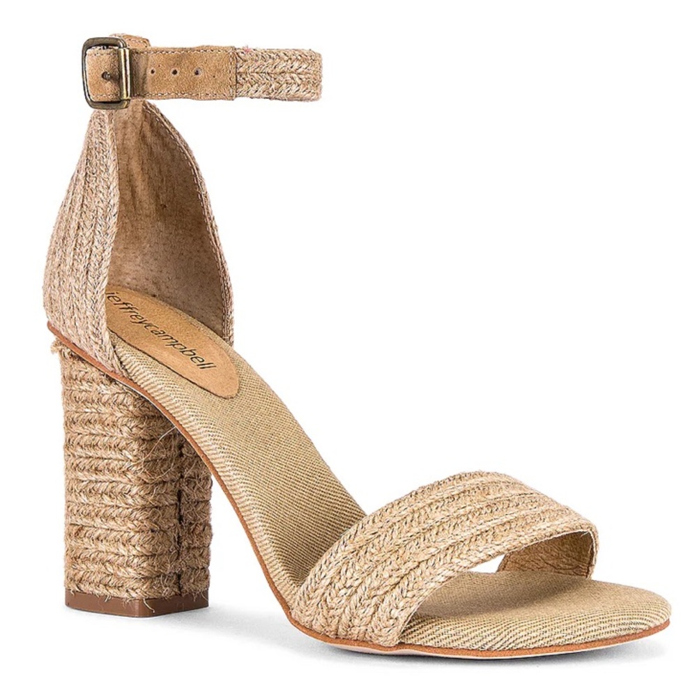 Jeffrey Campbell Rowboat Heels in Tan New $135